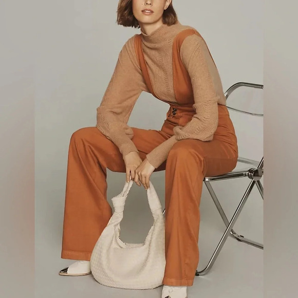 Anthropologie Pilcro Deep V Jumpsuit - Picture 2 of 4